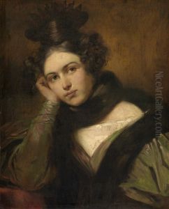 Jeanne Bertrand by Egide Charles Gustave Wappers