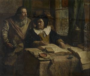 The Geographer by Leon Brunin