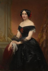 Mevrouw Mols-de Brialmont by Nicaise de Keyser