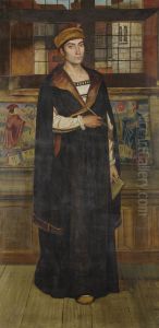 The Painter Quinten Massijs by Jan August Hendrik Leys