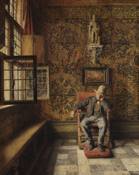 De man in de stoel - view 1