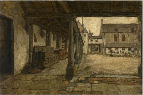 Old monastery in Lier - view 1