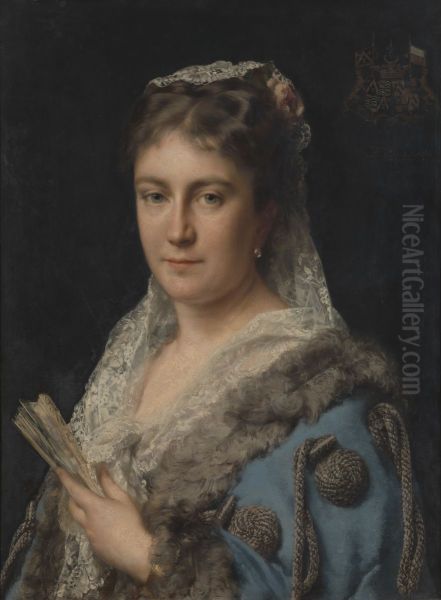 Madame Edith Marie Antoinette Constance van Eersel, the Artist's Wife - view 1