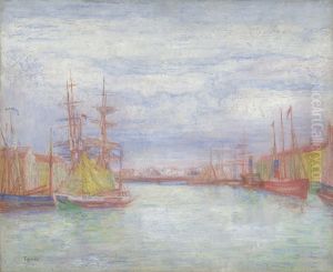 Ostend Harbour by James Ensor