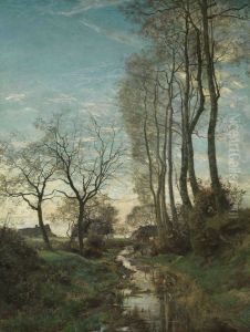 Vallei van Josaphat in Schaarbeek by Hippolyte Boulenger