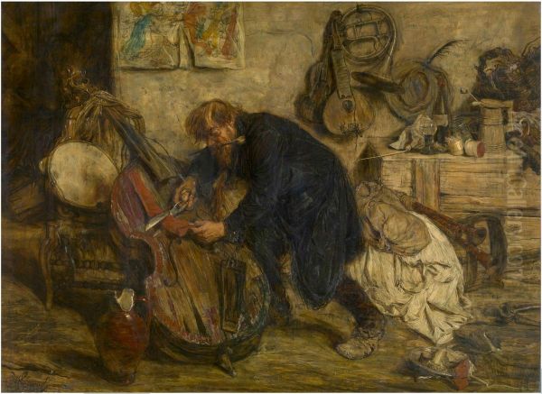 The violin maker - view 1