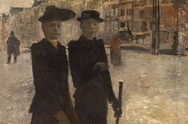 Vrouwen op het Rokin, Amsterdam - view 1