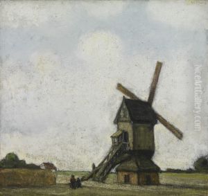 Molen in de Kempen by Jakob Smits