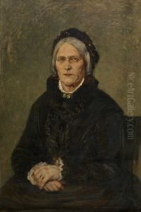 Mevrouw Van Camp, moeder van de kunstenaar by Camille Van Camp