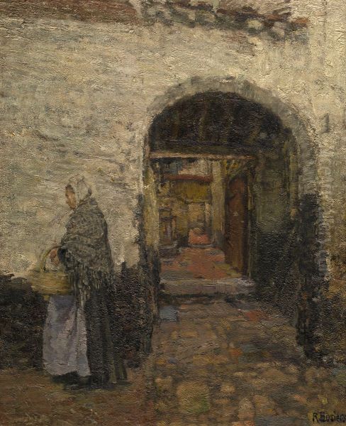 The Vlaaikensgang in Antwerp - view 1