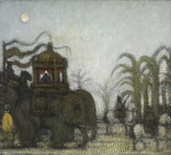 De stoet van de magiers - view 1