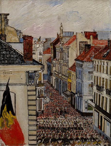 Music in the Vlaanderenstraat - view 1