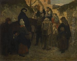 Pilgrimage in Diegem by Charles de Groux