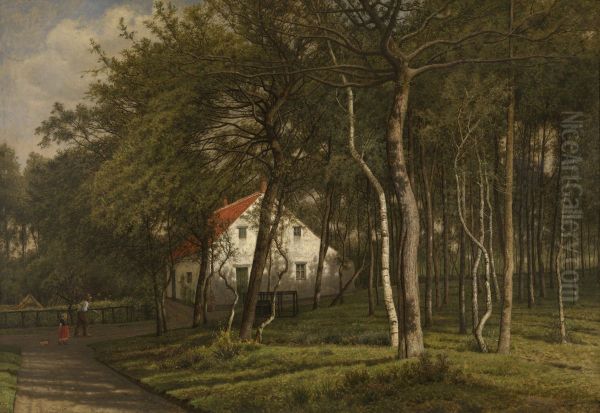 Het huis van de boswachter in Putte - view 1