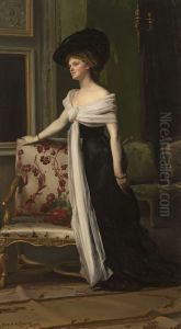 Nanette de Spoelberch, mevrouw Louis de Baillet-Latour by Jacques de Lalaing