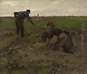 Aardappelrooiers by Willem Witsen