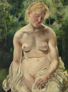 Timidity by Leon Frederic