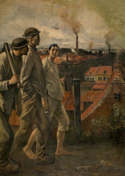 Return from the Mine - view 1