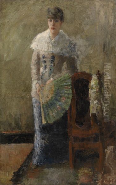 The Lady with Fan - view 1