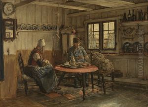 Interior in Marken by Xavier Mellery