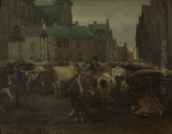 De Veemarkt in Antwerpen - view 1