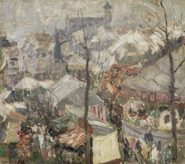 Kermis op de Vrijdagmarkt in Gent - view 1
