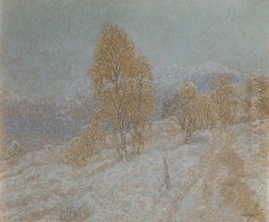 Sneeuwdag by William Henry Singer