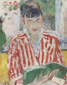 Lezende vrouw by Rik Wouters