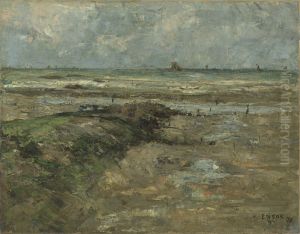 The Breakwater by James Ensor
