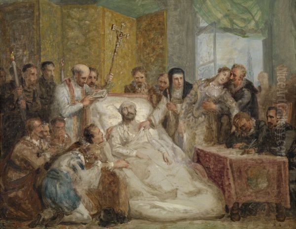 De dood van Peter Paul Rubens - view 1