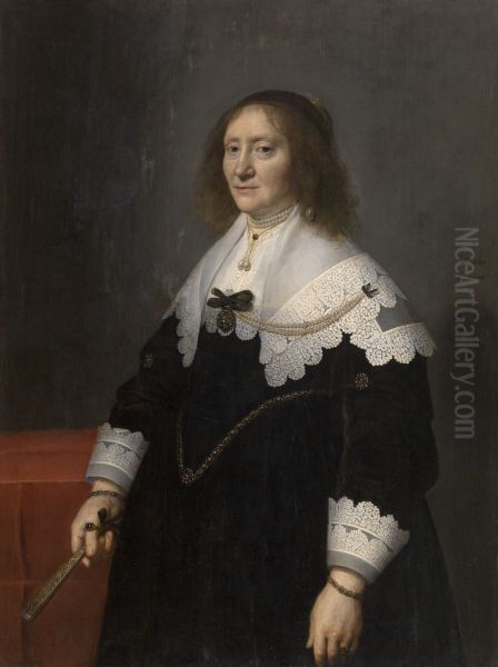 Portrait of Aletta Brasser (1579-1655) - view 1