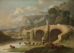Italiaans landschap Italiaans landschap