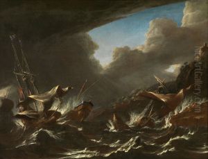 Storm op zee