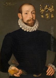 Portrait of Olivier van Nieulant by Pieter Pourbus