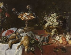 Stilleven by Frans Snyders