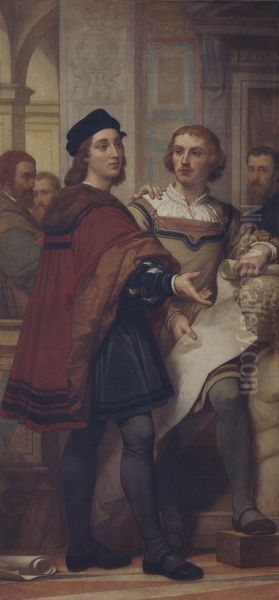 The Painters Raphael and Bernard van Orley - view 1