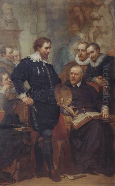 Peter Paul Rubens in his Studio - view 1