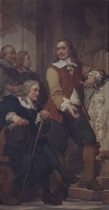 The Sculptor Artus Quellinus I in Amsterdam by Nicaise de Keyser