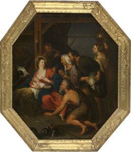 Adoration of the Shepherds by (studio of) Rubens, Peter Paul