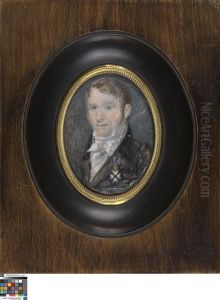 Zelfportret by Joseph Dionysius Odevaere