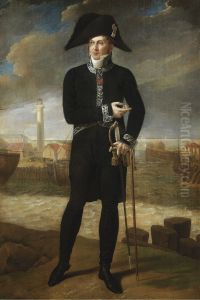 Portret van markies Bernard-Francois de Chauvelin