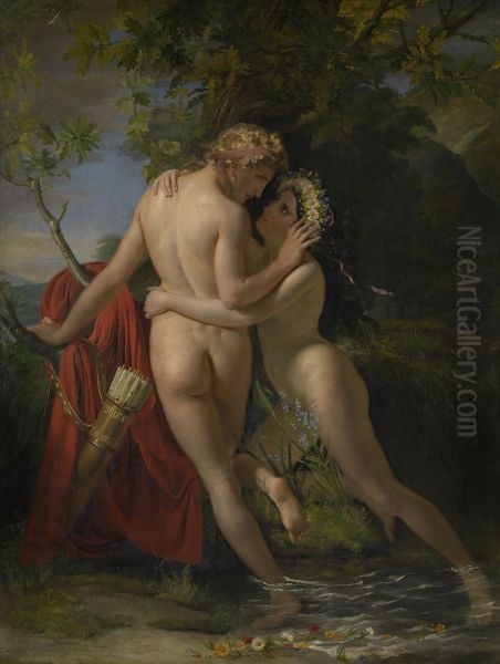 The Nymph Salmacis and Hermaphrodite - view 1