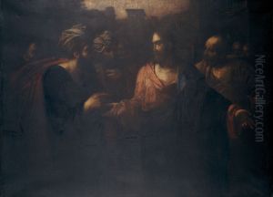 The Tribute Money by Louis Gallait