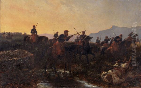 French Soldiers in North Africa - view 1