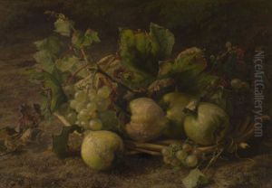 Autumn Fruits by Gerardina Jacoba van de Sande Bakhuyzen