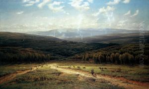 Landscape at Poix-Saint-Hubert