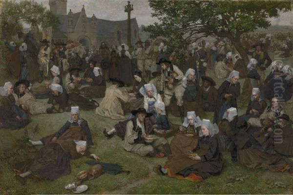 Pilgrimage in Brittany - view 1