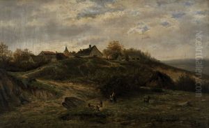 The Hamlet of Maurenne (Hastiere) by Felix de Baerdemaeker