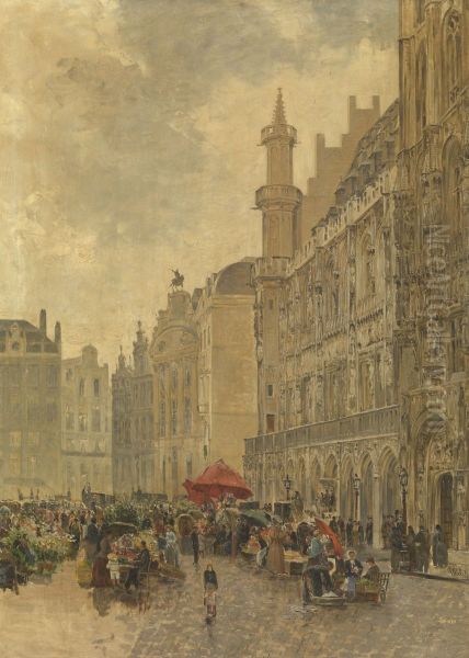 The Grande Place in Brussels - view 1