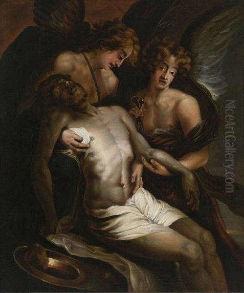 Angel pieta - view 1